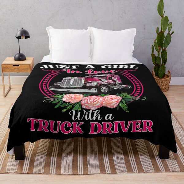 Item preview, Trucker Lover Just A Girl In Loves With A Truck Driver designed and sold by idabry.
