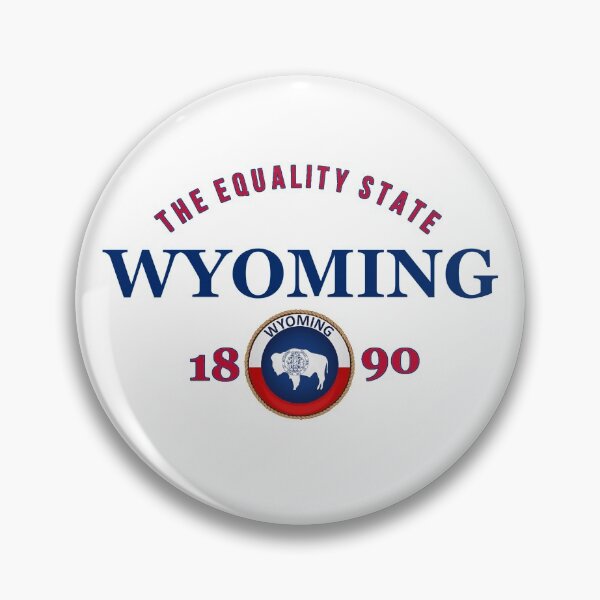 Item preview, Wyoming Pride Flag Native Equality State  designed and sold by The Junto Shop.