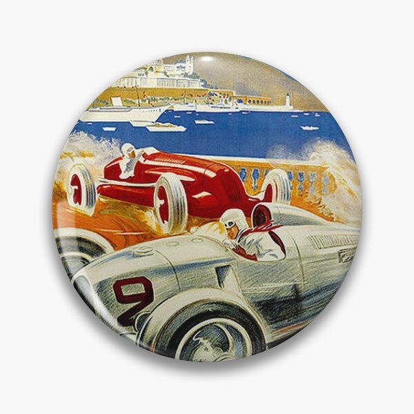 Item preview, MONACO : Vintage 1936 Grand Prix Auto Racing Print designed and sold by posterbobs.
