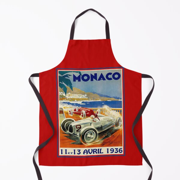 Item preview, MONACO : Vintage 1936 Grand Prix Auto Racing Print designed and sold by posterbobs.