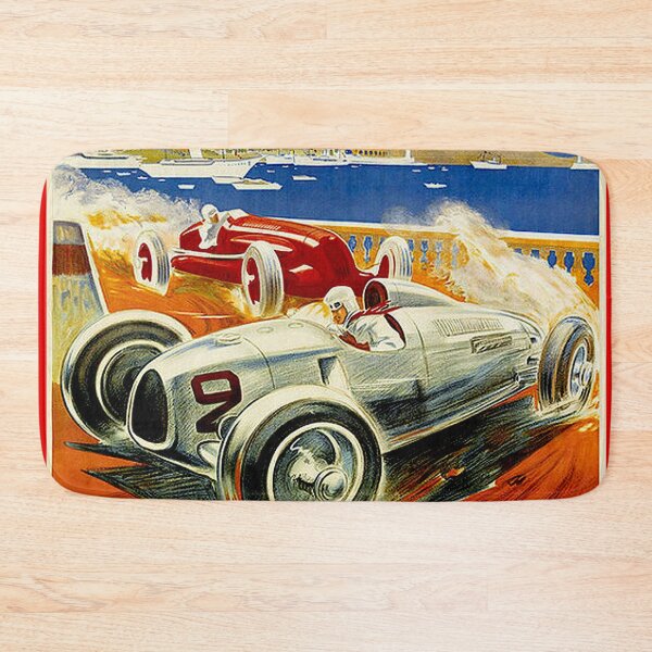 Item preview, MONACO : Vintage 1936 Grand Prix Auto Racing Print designed and sold by posterbobs.
