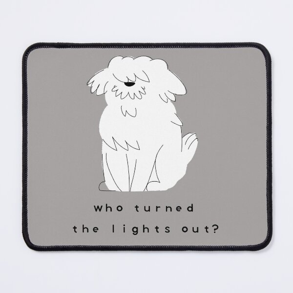 Item preview, Who turned the lights out? Shaggy dog caricature designed and sold by JellyBeenzz.