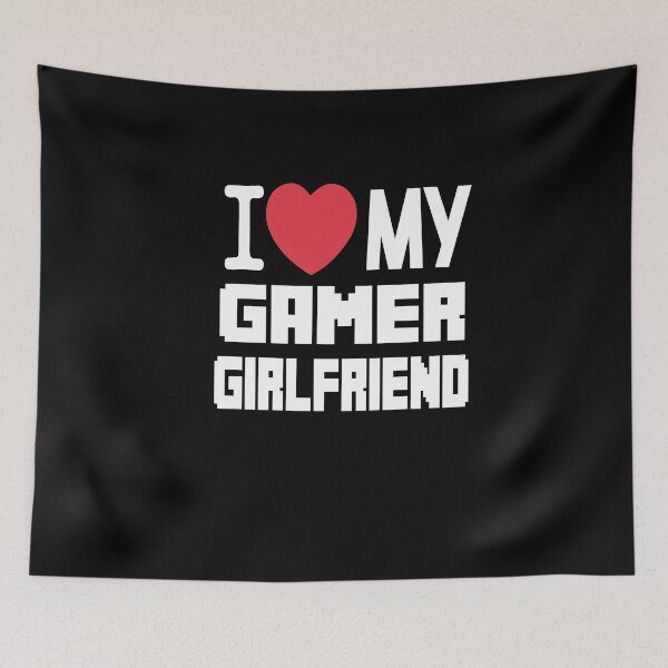 Item preview, I Love My Gamer Girlfriend designed and sold by Heddar Badreddine.
