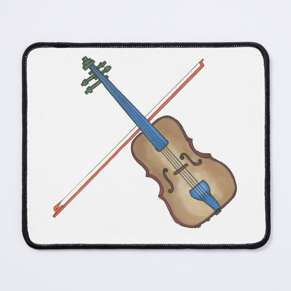 Item preview, Music, instrument, strings, violin, multicolor, drawing, BebiCervin designed and sold by BebiCervin.