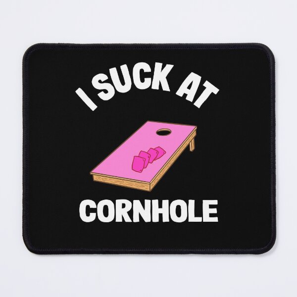 Item preview, I Suck At Cornhole Loser Sarcastic Joke Pink Corn Hole Board designed and sold by Stronzi.