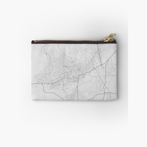 Item preview, Pécs, Hungary Map. (Black on white) designed and sold by Graphical-Maps.
