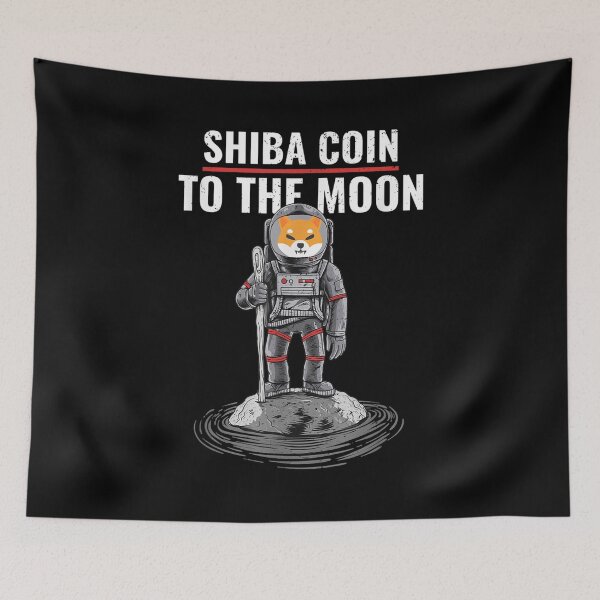 Item preview, Shiba Coin To The Moon Shib Cryptocurrency Token Doge Killer designed and sold by idabry.