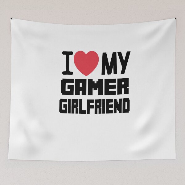 Item preview, Copy of I Love My Gamer Girlfriend designed and sold by Heddar Badreddine.