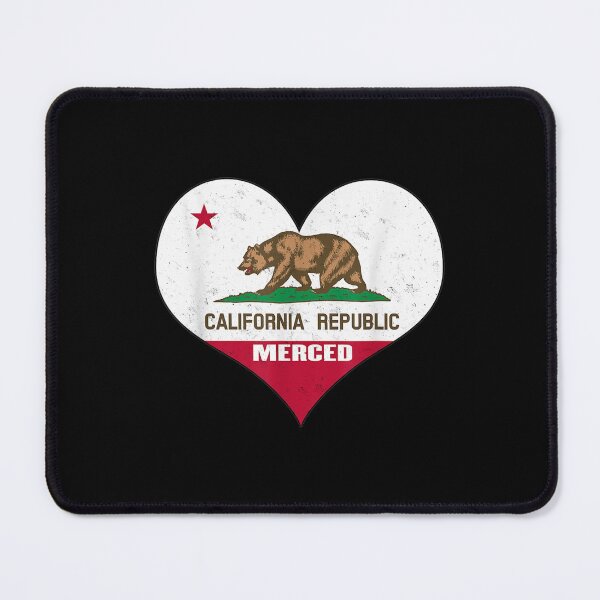 Item preview, I Love Merced California Ca Republic Flag Heart designed and sold by idabry.