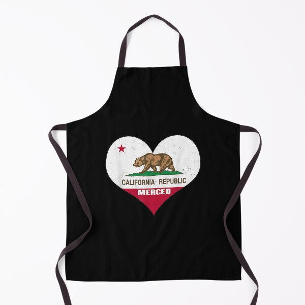 Item preview, I Love Merced California Ca Republic Flag Heart designed and sold by idabry.
