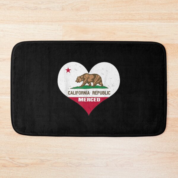 Item preview, I Love Merced California Ca Republic Flag Heart designed and sold by idabry.
