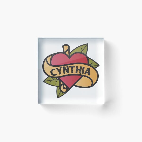 Item preview, Cynthia Name designed and sold by VintagePathway.