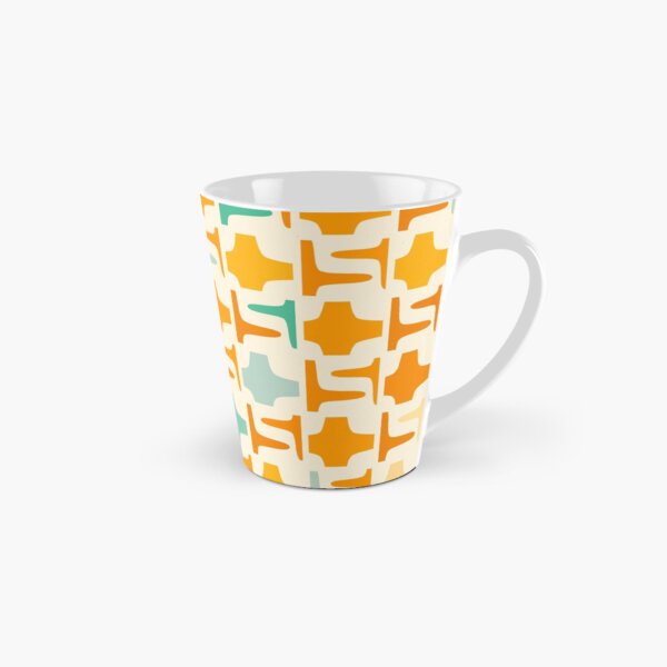 Item preview, Rounded Stars Pattern Orange Teal designed and sold by Aaron  Kinzer.