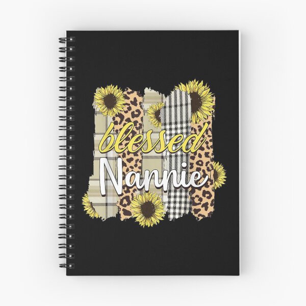 Item preview, Blessed Nannie Sunflower Leopard Gift designed and sold by idabry.