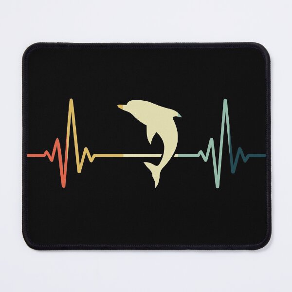 Item preview, Dolphin Heartbeat Vintage designed and sold by NgocLanDesign.