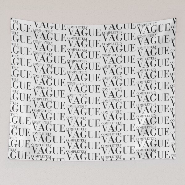 Item preview, COMPLETELY VAGUE designed and sold by jazzydevil.