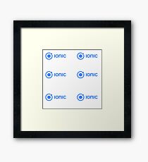 Ionic Framed Print