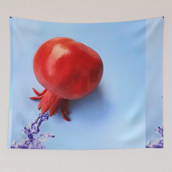Item preview, Pomegranate octopus  designed and sold by orangerinka.