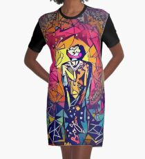 Abstract Barter 6 Graphic T-Shirt Dress