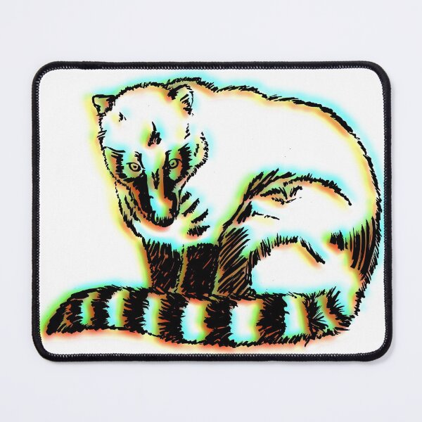 Item preview, Colourful Coati designed and sold by inktrips.