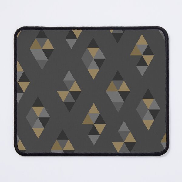 Item preview, Dark minimal diamond pattern designed and sold by qusart.