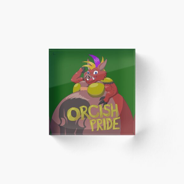 Item preview, Orcish Pride designed and sold by Cyborg-Lucario.