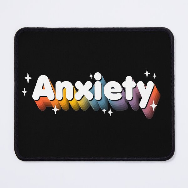 Item preview, Anxiety rainbow - Kawaii Aduting - Funny Sassy Quote T-Shirt designed and sold by BlancaVidal.