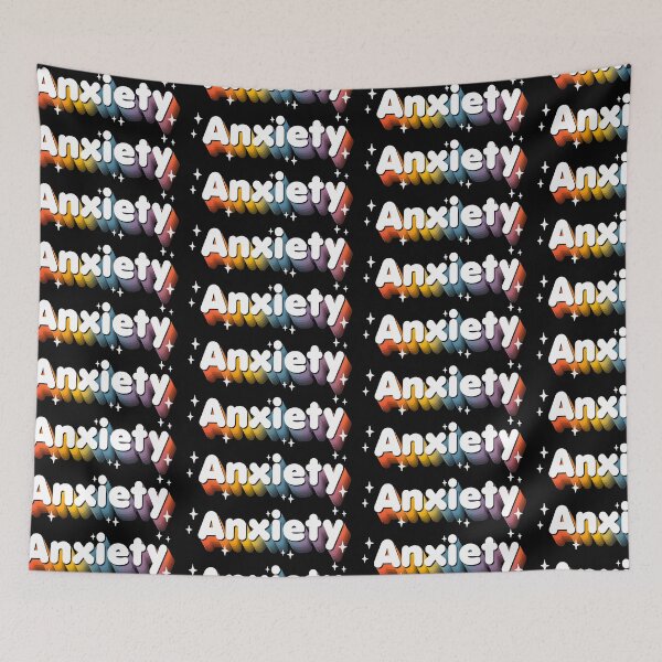 Item preview, Anxiety rainbow - Kawaii Aduting - Funny Sassy Quote T-Shirt designed and sold by BlancaVidal.