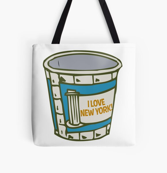 I Love New York All Over Print Tote Bag