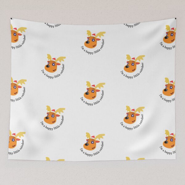 Item preview, Happy Little Reindeer designed and sold by snitts.