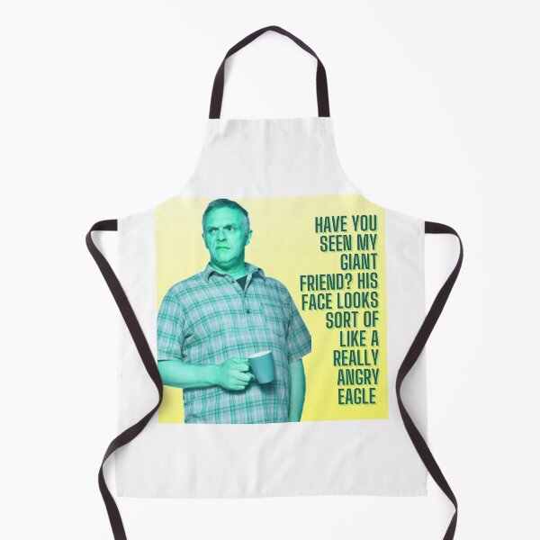 Item preview, Cuckoo, Ken "Giant Friend, Angry Eagle" Greg Davies Green and Yellow designed and sold by laurabwrites.