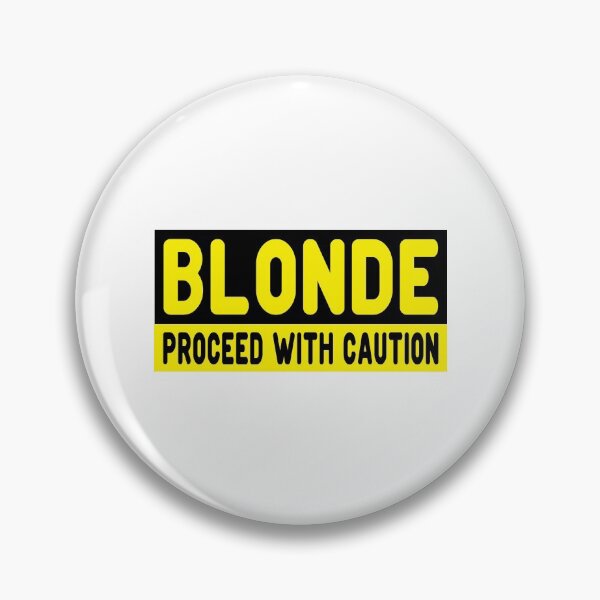 Item preview, Blonde, proceed with caution T-shirt design designed and sold by MissDewi.