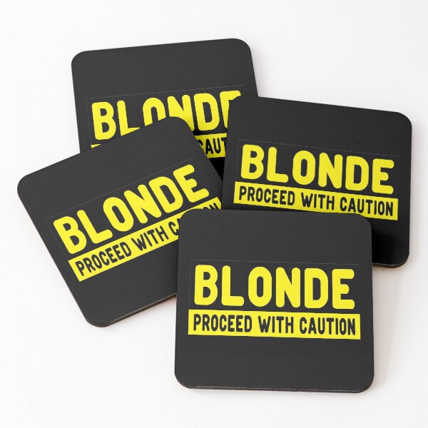 Item preview, Blonde, proceed with caution T-shirt design designed and sold by MissDewi.