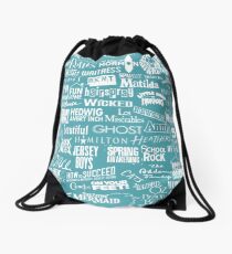 broadway baby Drawstring Bag