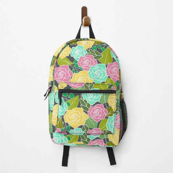 Item preview,  Colorful seamless rose pattern designed and sold by smokin-prints.