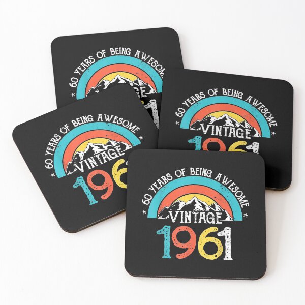 Item preview, 60 Years Of Being Awesome Vintage 1961 designed and sold by Balll130.