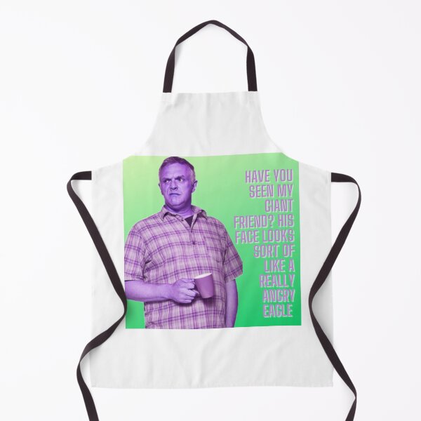 Item preview, Cuckoo, Ken "Giant Friend, Angry Eagle" Greg Davies Green and Purple designed and sold by laurabwrites.