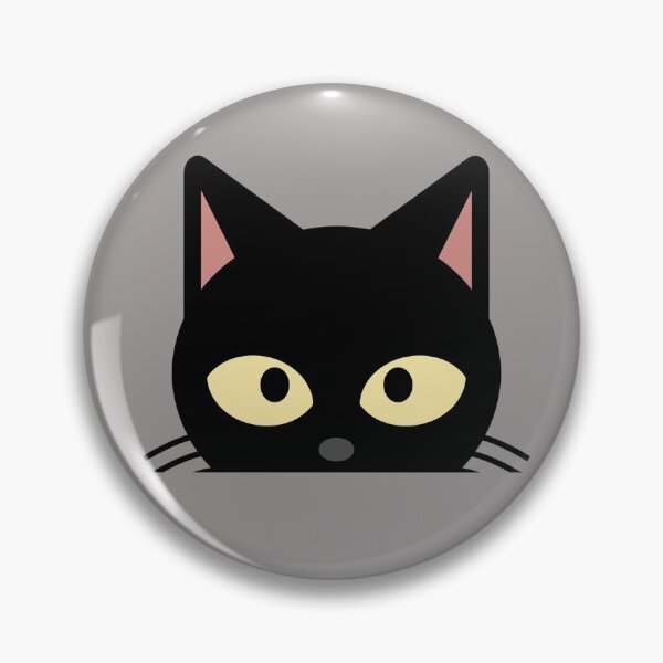 Item preview, Black Cat Peeking designed and sold by DiensDesign.