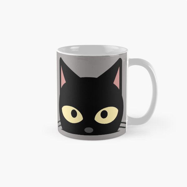Item preview, Black Cat Peeking designed and sold by DiensDesign.