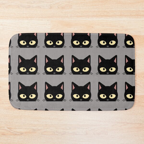 Item preview, Black Cat Peeking designed and sold by DiensDesign.