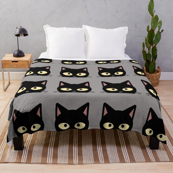 Item preview, Black Cat Peeking designed and sold by DiensDesign.