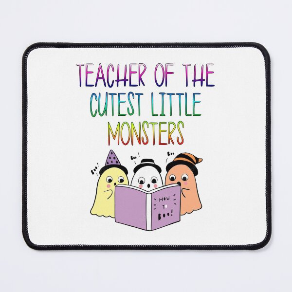 Item preview, cute boo halloween fall autumn funny sarcastic saying offended Teacher of the Cutest little monsters cute halloween teacher Meme Gift for Best Friend boyfriend girlfriend designed and sold by joygift369.