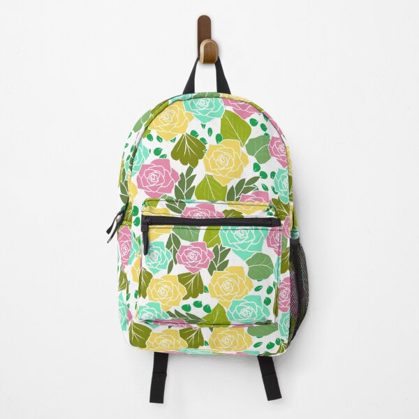 Item preview, Colorful rose seamless floral pattern designed and sold by smokin-prints.