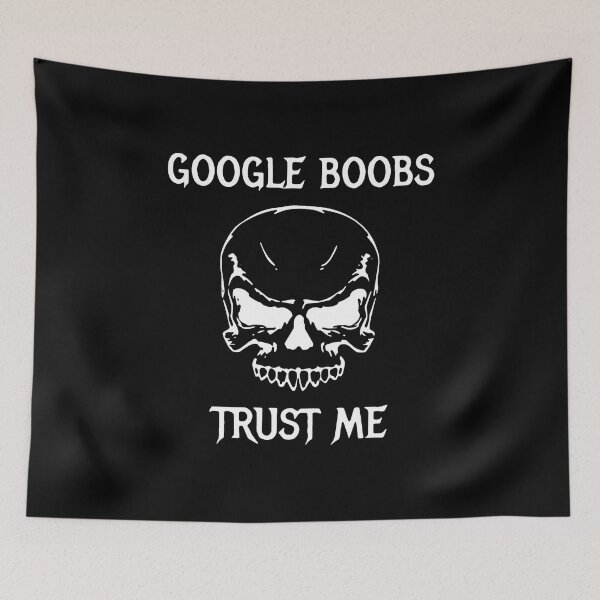 Item preview, Official Skull Google Boobs Trust Me designed and sold by Balll130.