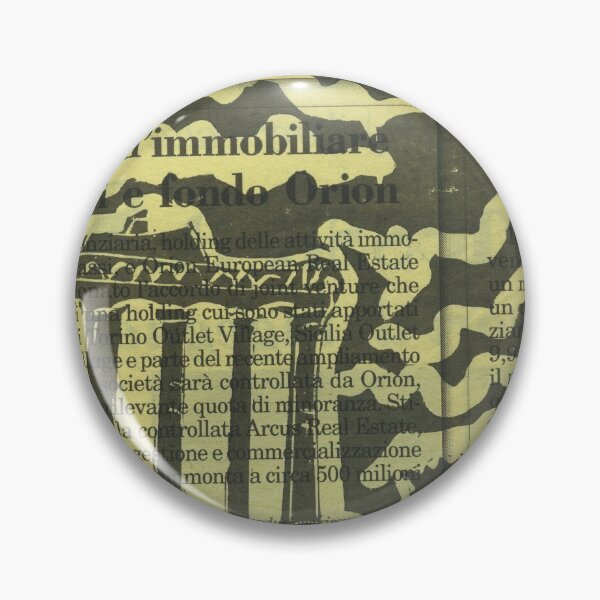 Item preview, The Forum, Roma on Yellow Italian Newsprint designed and sold by LymphomaLass.