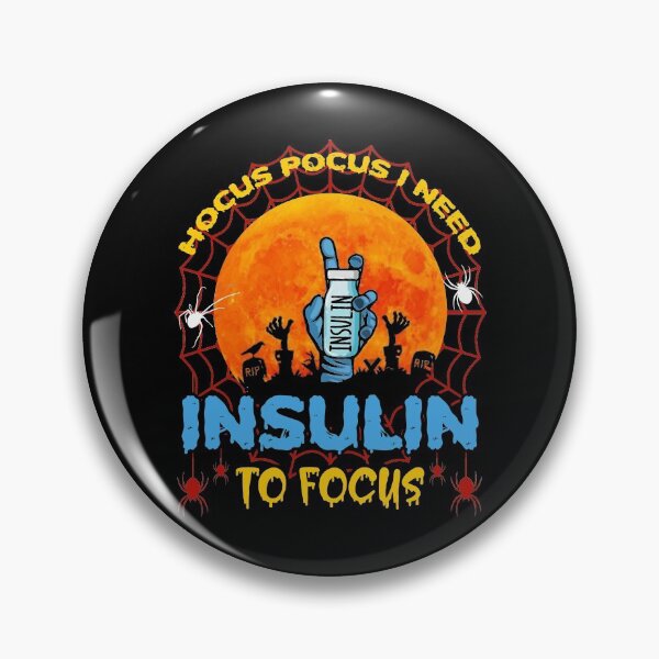Item preview, Hocus Pocus I Need Insulin to Focus Halloween Diabetes designed and sold by lytainhan89.