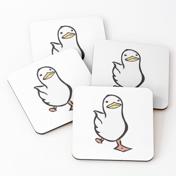 Item preview, Happy walking duck meme designed and sold by mostafa elkhadraoui.