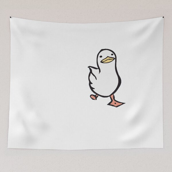 Item preview, Happy walking duck meme designed and sold by mostafa elkhadraoui.