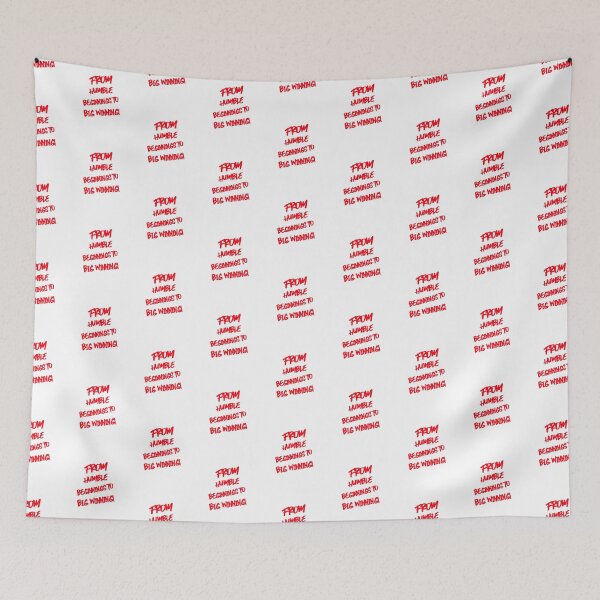 Item preview, From Humble Beginnings To Big Winning! designed and sold by Rell1970.
