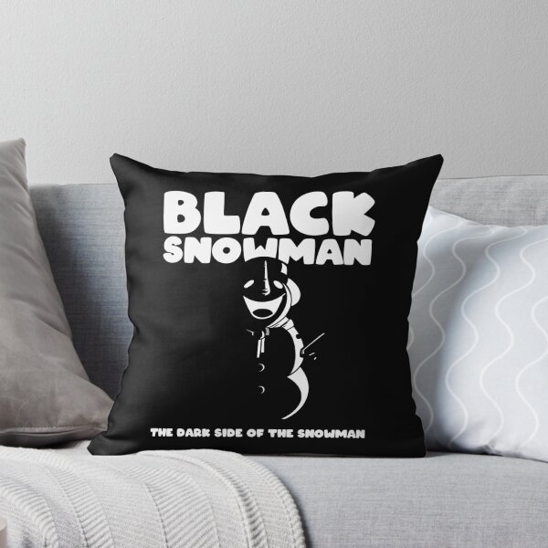 Item preview, Muñeco de nieve negro de Halloween - El lado oscuro designed and sold by Scribble-Design.